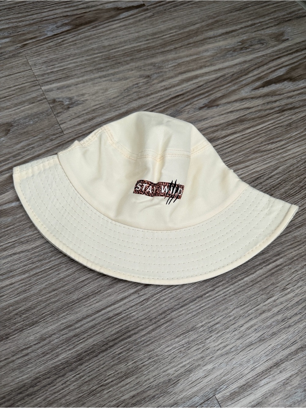 Letter Graphic Bucket Hat